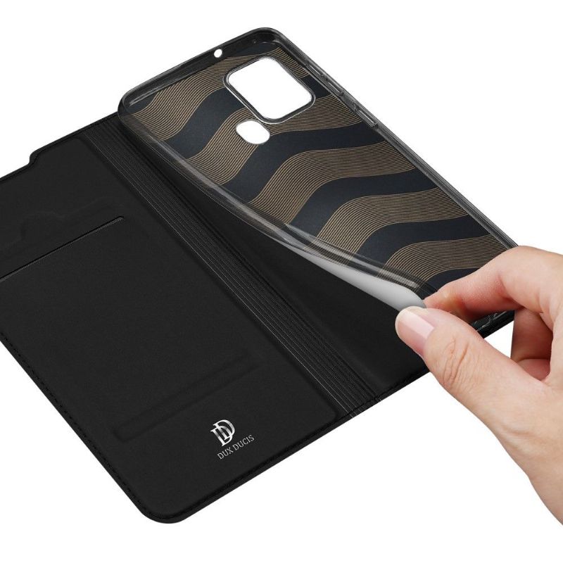 Flip Cover Samsung Galaxy A21s Satin Belægning