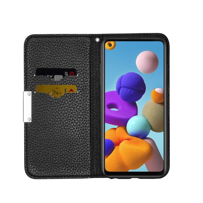 Mobilcover Samsung Galaxy A21s Flip Cover Kornet Kunstlæder