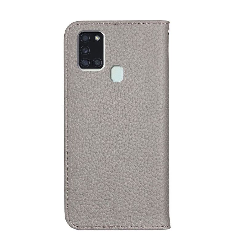 Mobilcover Samsung Galaxy A21s Flip Cover Kornet Kunstlæder