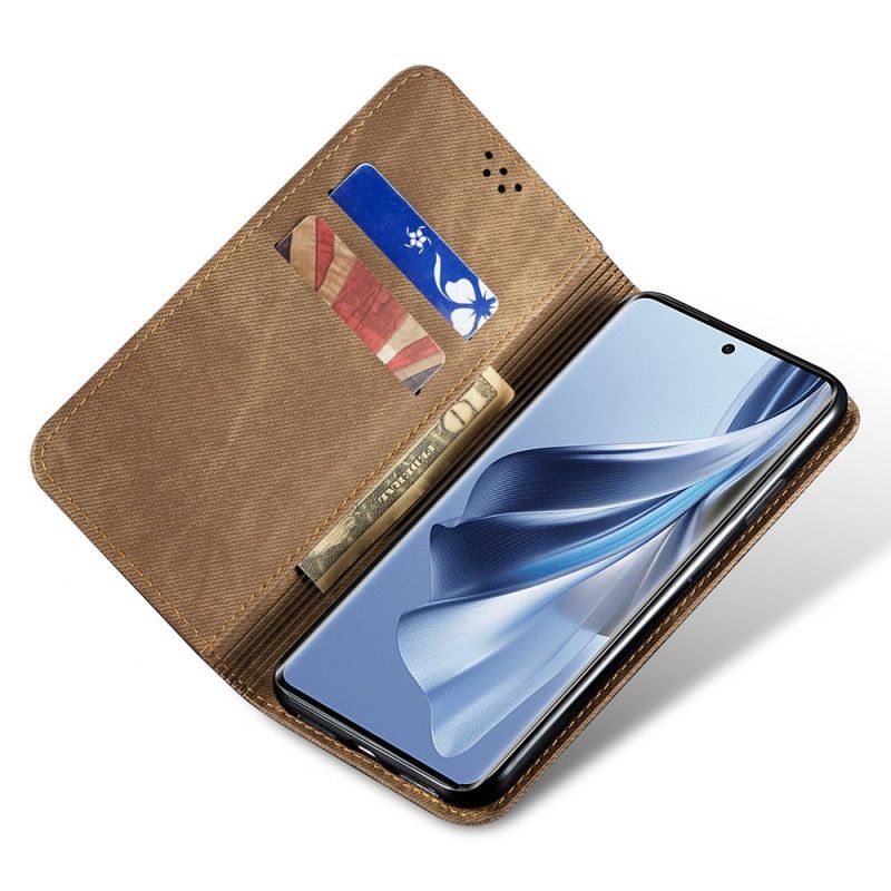 Etui Oppo Reno 11f 5g Jeansstof