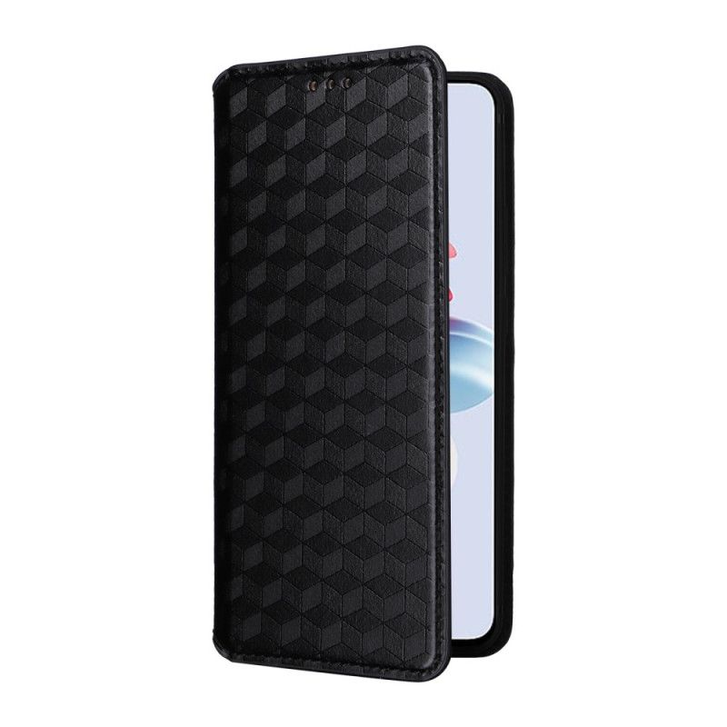 Flip Cover Oppo Reno 11f 5g Diamantmønster