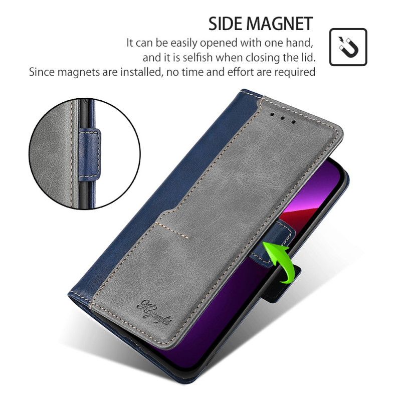 Flip Cover Oppo Reno 11f 5g Tofarvet Design