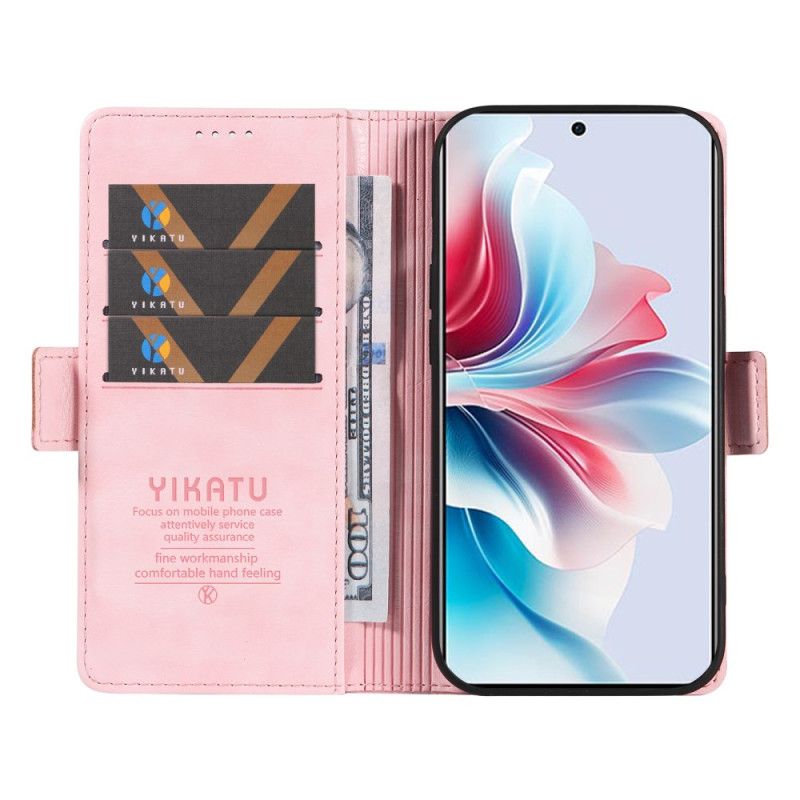 Læder Cover Oppo Reno 11f 5g Telefon Etui Yikatu