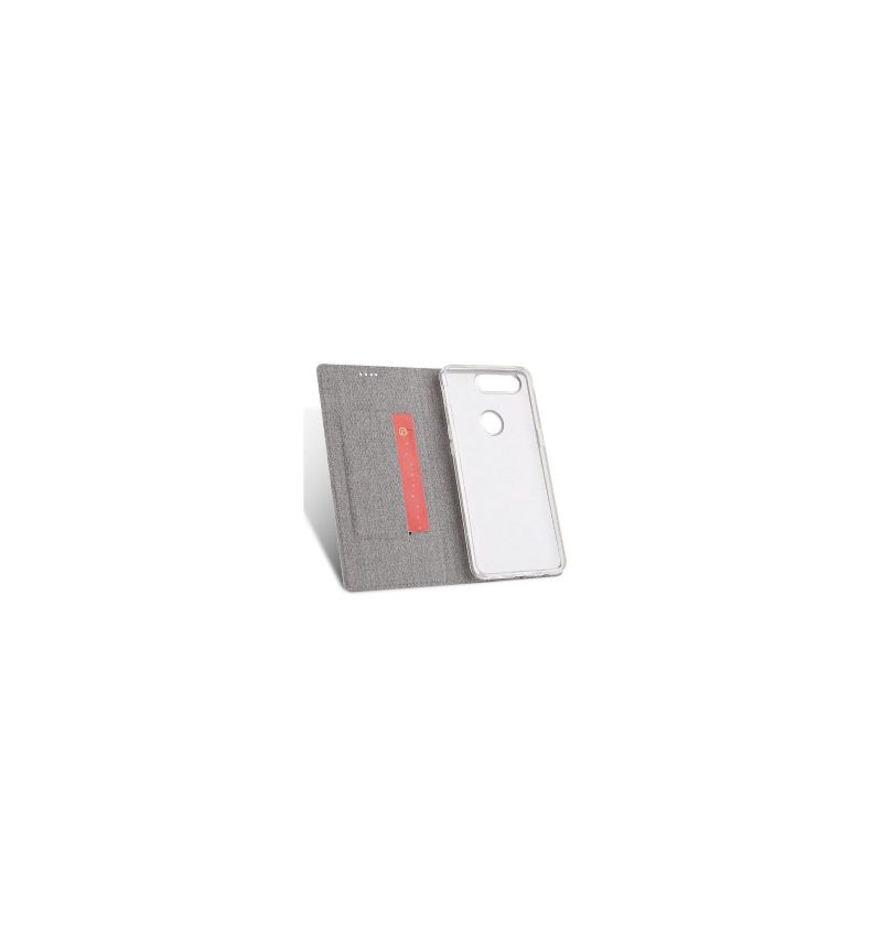 Flip Cover OnePlus 5T Anti-fald Læder Cover Tekstureret