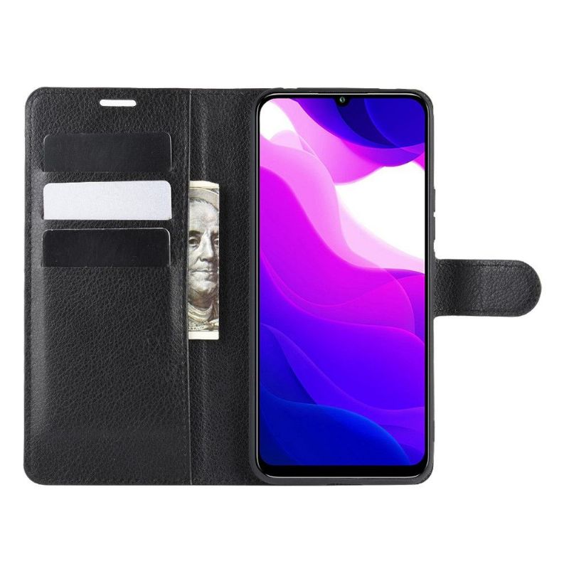 Flip Cover Xiaomi Mi 10 Lite Punge Etui Lædereffekt