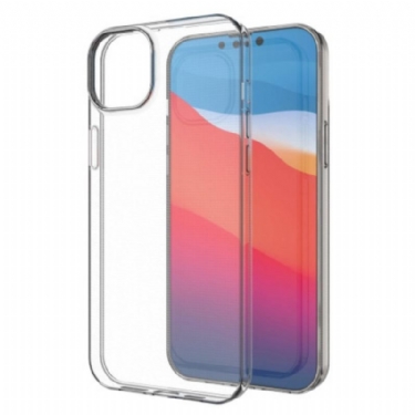 Cover iPhone 14 Plus Gennemsigtig Anti-gulning