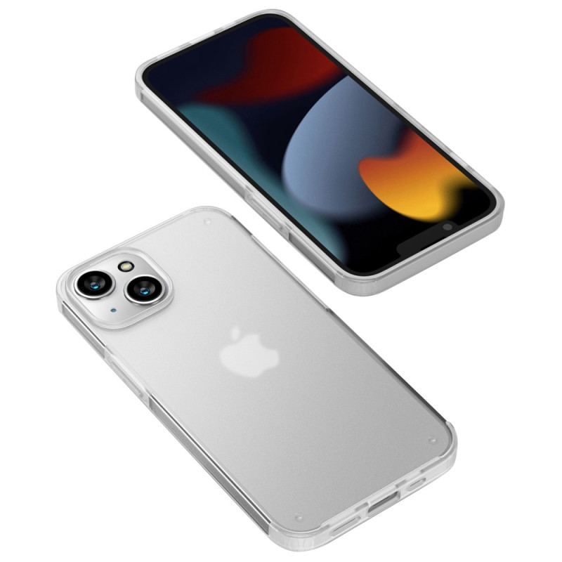 Mobilcover iPhone 14 Plus Gennemsigtige Silikonekanter