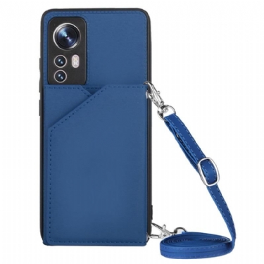 Cover Xiaomi 12 / 12X Kortholder Og Skulderrem