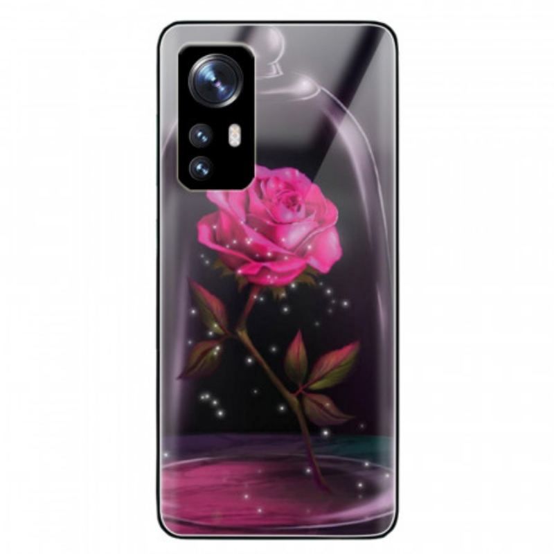 Cover Xiaomi 12 / 12X Magic Pink Hærdet Glas