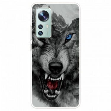 Cover Xiaomi 12 / 12X Silikone Wild Wolf