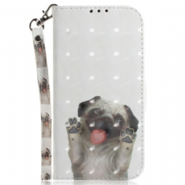 Flip Cover Xiaomi 12 / 12X Med Snor Thong Pug