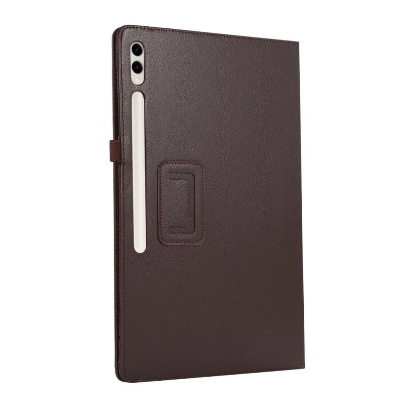 Etui Samsung Galaxy Tab S9 Ultra Litchi Læder Style