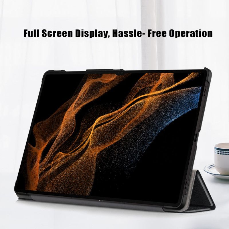 Samsung Galaxy Tab S9 Ultra Tri-fold Anti-fald Støtte