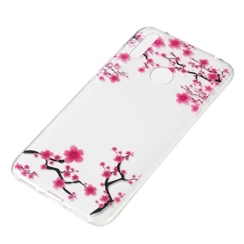 Cover Huawei Y7 2019 Blomstrende Grene Gennemsigtige