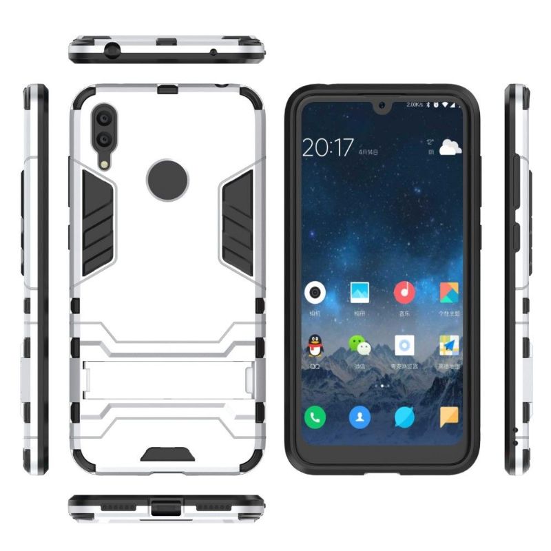 Cover Huawei Y7 2019 Cool Guard Stødsikker Med Integreret Stativ