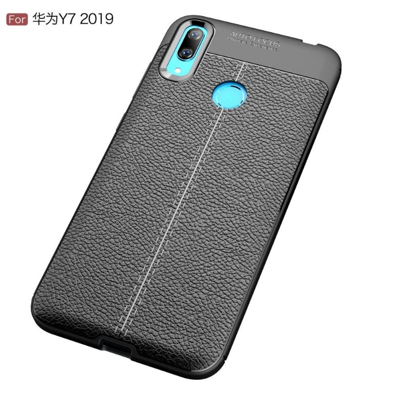 Cover Huawei Y7 2019 Finishing Gel I Kunstlæder