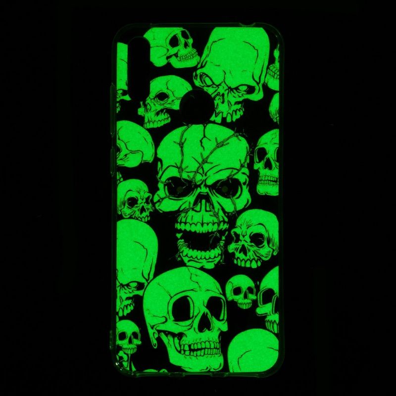 Cover Huawei Y7 2019 Lysende Kranie