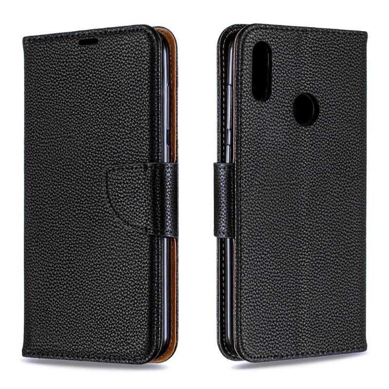 Etui Huawei Y7 2019 Flip Cover Kornet Lædereffekt Folio