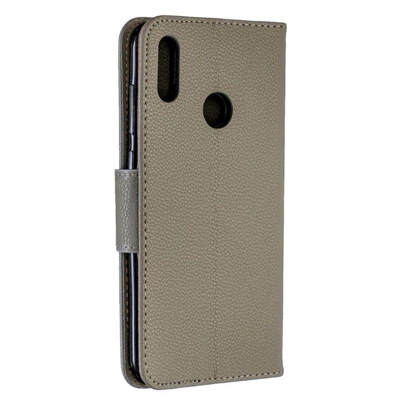 Etui Huawei Y7 2019 Flip Cover Kornet Lædereffekt Folio