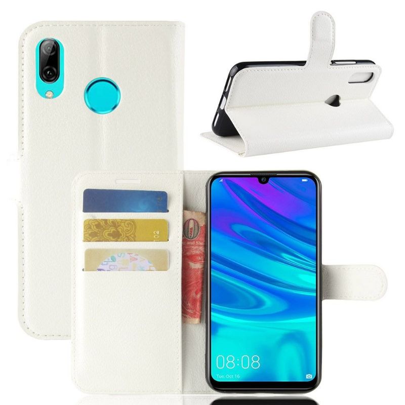 Etui Huawei Y7 2019 Hemming Stil Læder Kortholder