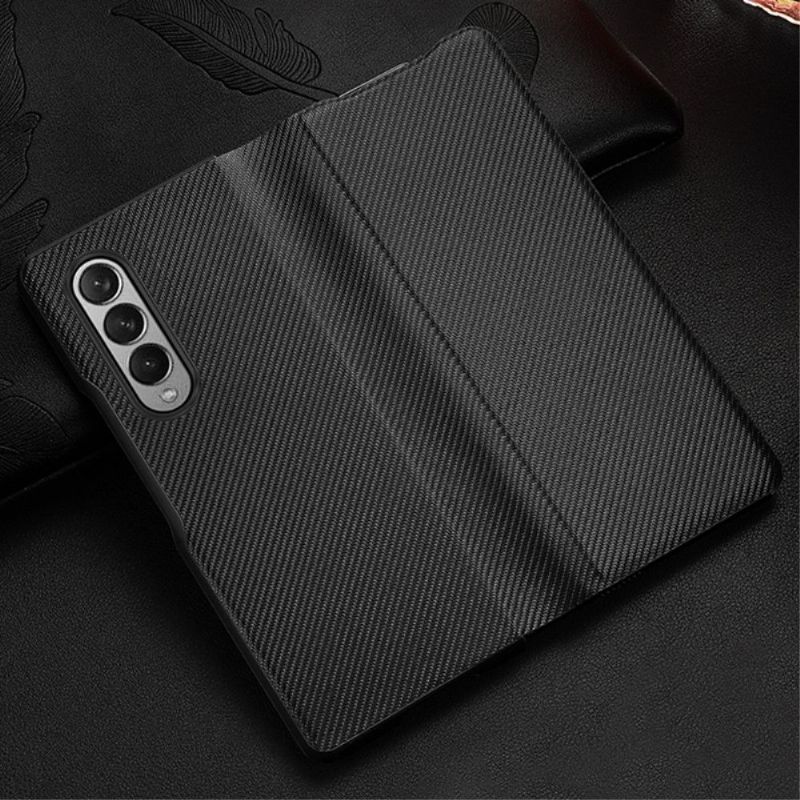 Cover Samsung Galaxy Z Fold 3 5G Carbon Fiber Texture