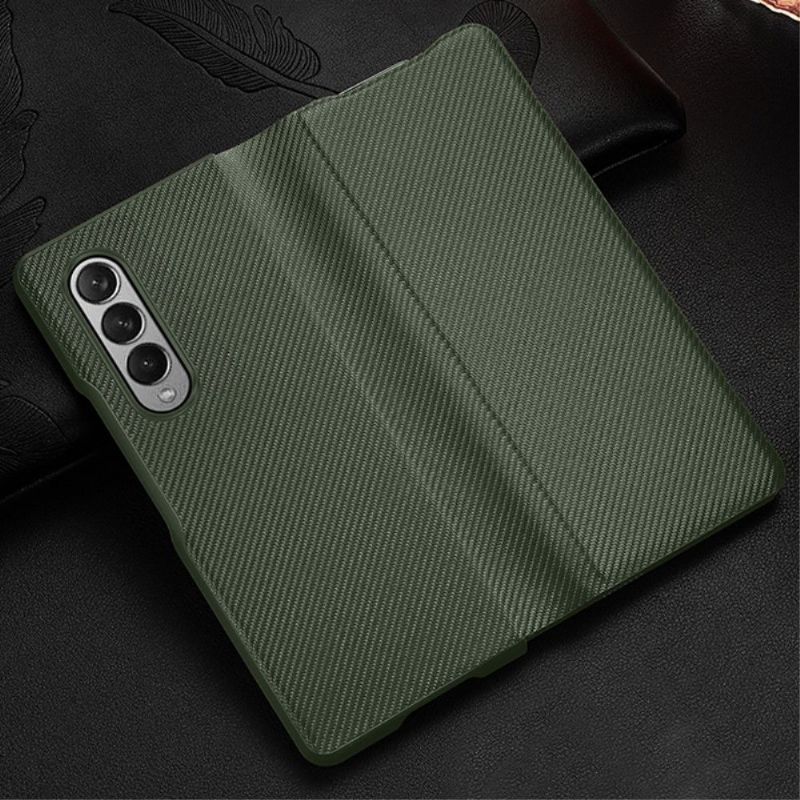 Cover Samsung Galaxy Z Fold 3 5G Carbon Fiber Texture