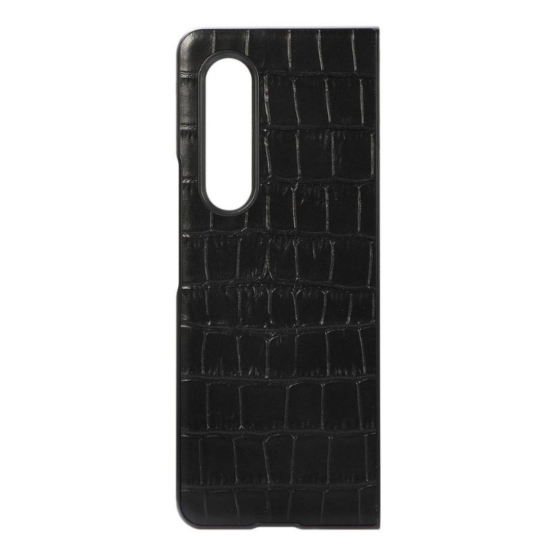 Cover Samsung Galaxy Z Fold 3 5G Croc Skin Effekt