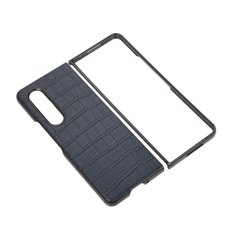 Cover Samsung Galaxy Z Fold 3 5G Croc Skin Effekt