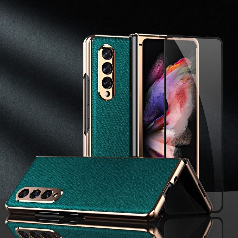 Cover Samsung Galaxy Z Fold 3 5G Deluxe + Beskyttelsesfilm