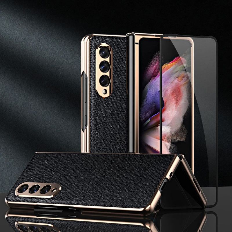 Cover Samsung Galaxy Z Fold 3 5G Deluxe + Beskyttelsesfilm