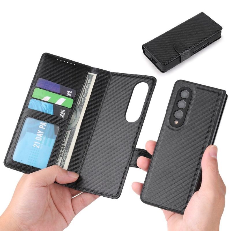 Flip Cover Samsung Galaxy Z Fold 3 5G Aftagelige Skalsømme