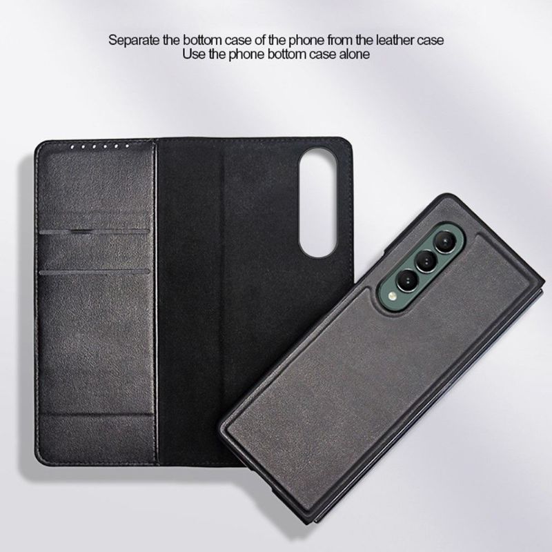 Flip Cover Samsung Galaxy Z Fold 3 5G Læder