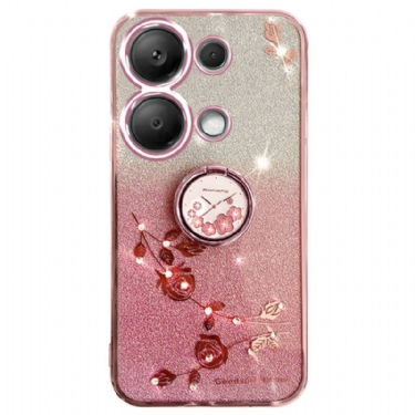 Cover Xiaomi Redmi Note 13 4g Glitter Og Rhinestone Ring-støtte Kadem