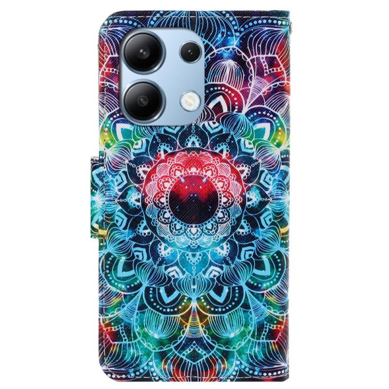 Flip Cover Til Xiaomi Redmi Note 13 4g Mandala Remmønster