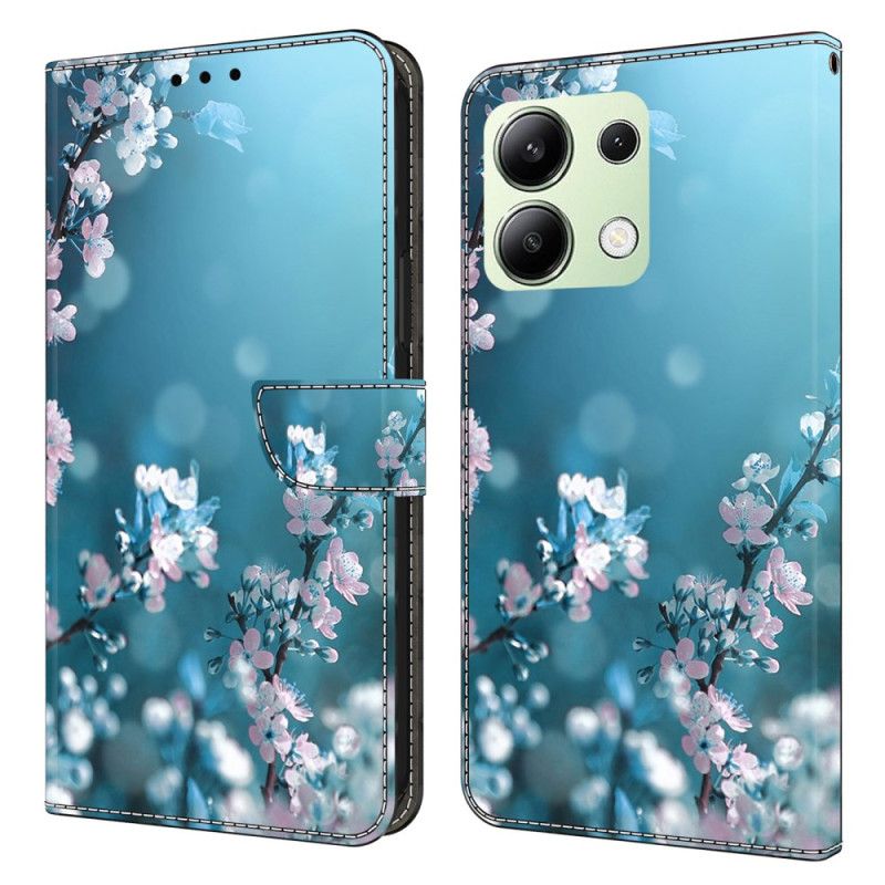 Flip Cover Xiaomi Redmi Note 13 4g Blommeblomster