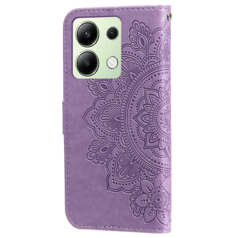 Flip Cover Xiaomi Redmi Note 13 4g Floral Strappy Style