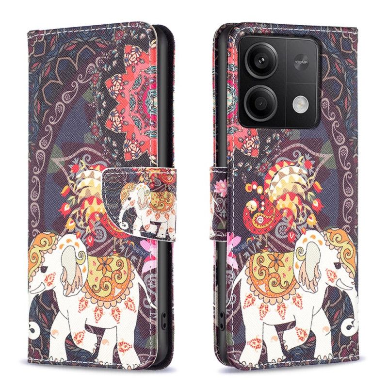 Flip Cover Xiaomi Redmi Note 13 4g Indisk Elefant