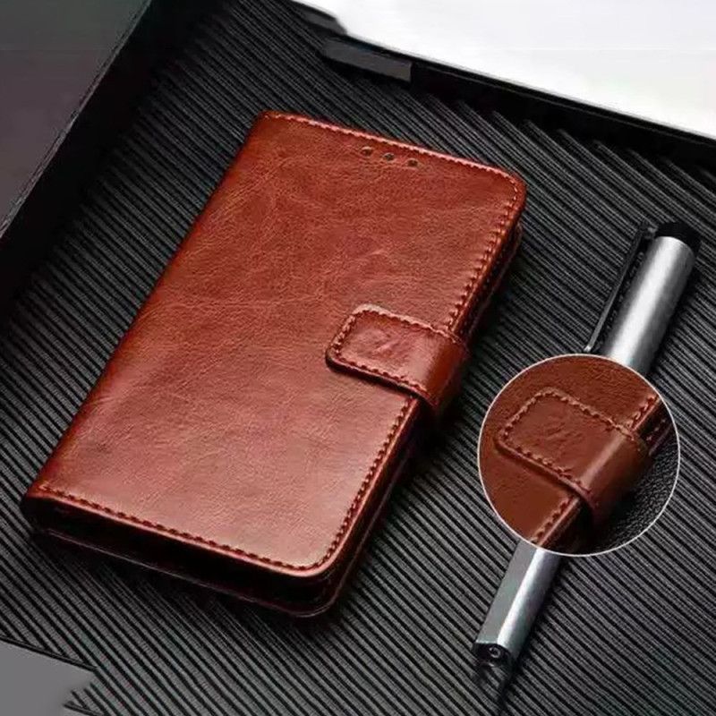 Læder Cover Xiaomi Redmi Note 13 4g Telefon Etui Kunstlæder Idewei