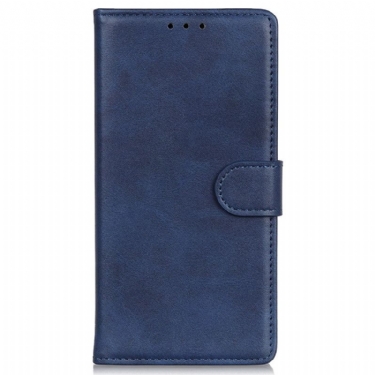 Læder Cover Xiaomi Redmi Note 13 4g Telefon Etui Mat Kunstlæder