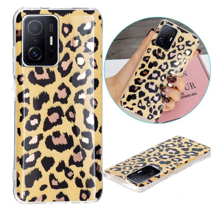 Cover Xiaomi 11T / 11T Pro Anti-fald Silikone Leopard