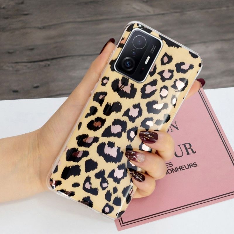 Cover Xiaomi 11T / 11T Pro Anti-fald Silikone Leopard