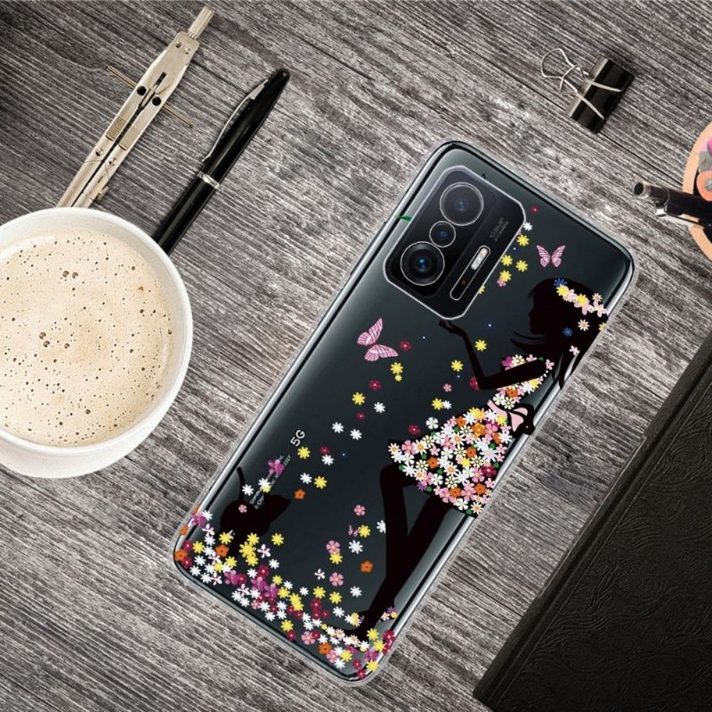 Cover Xiaomi 11T / 11T Pro Blomsterpige