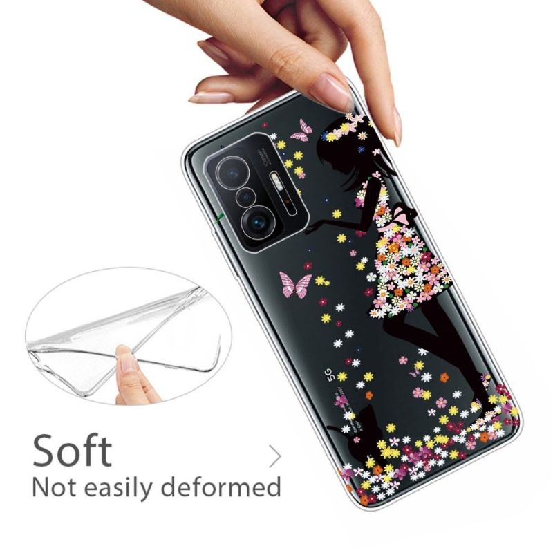 Cover Xiaomi 11T / 11T Pro Blomsterpige