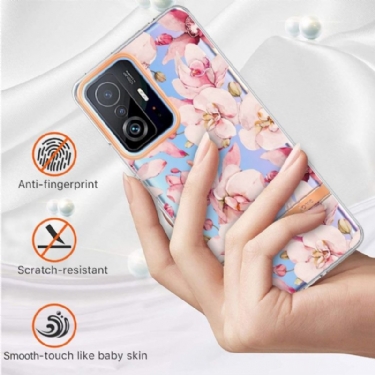 Cover Xiaomi 11T / 11T Pro Gardenia Pink Blomst