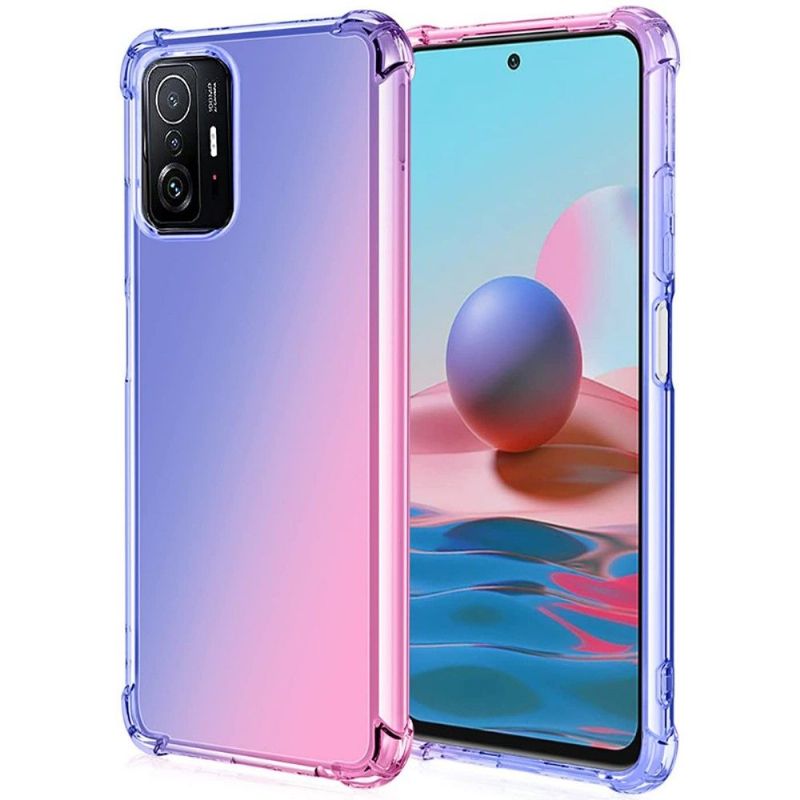 Cover Xiaomi 11T / 11T Pro Transparent Bicolor