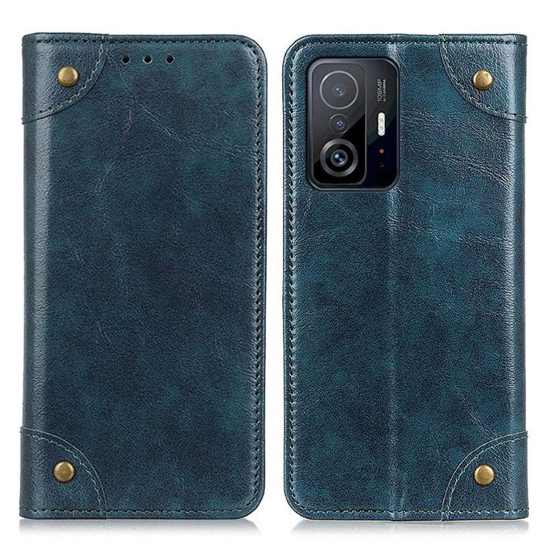 Etui Xiaomi 11T / 11T Pro Hemming Simon Kunstlædernitter