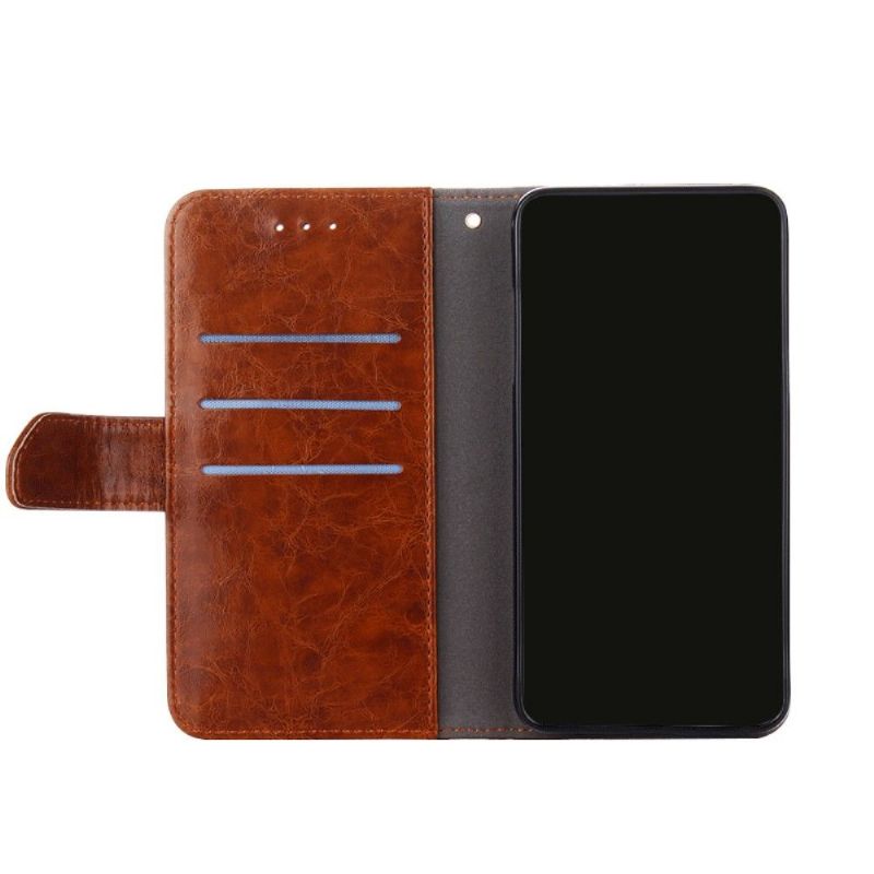 Flip Cover Xiaomi 11T / 11T Pro Anti-fald Retro Linjer