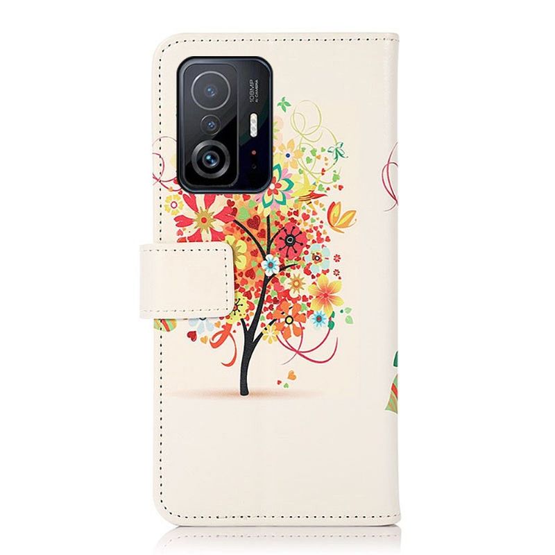 Flip Cover Xiaomi 11T / 11T Pro Blomstertræ