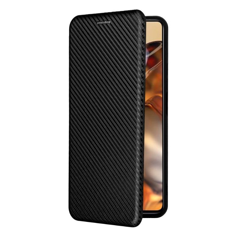 Flip Cover Xiaomi 11T / 11T Pro Hemming Carbon Fiber Læder