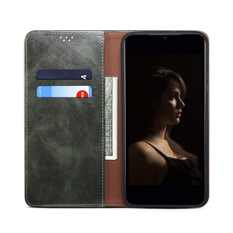 Læder Cover Xiaomi 11T / 11T Pro Original Ernestine Udsatte Sømme